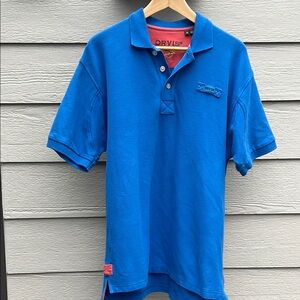 Orvis Blue Men's Polo Shirt Size M